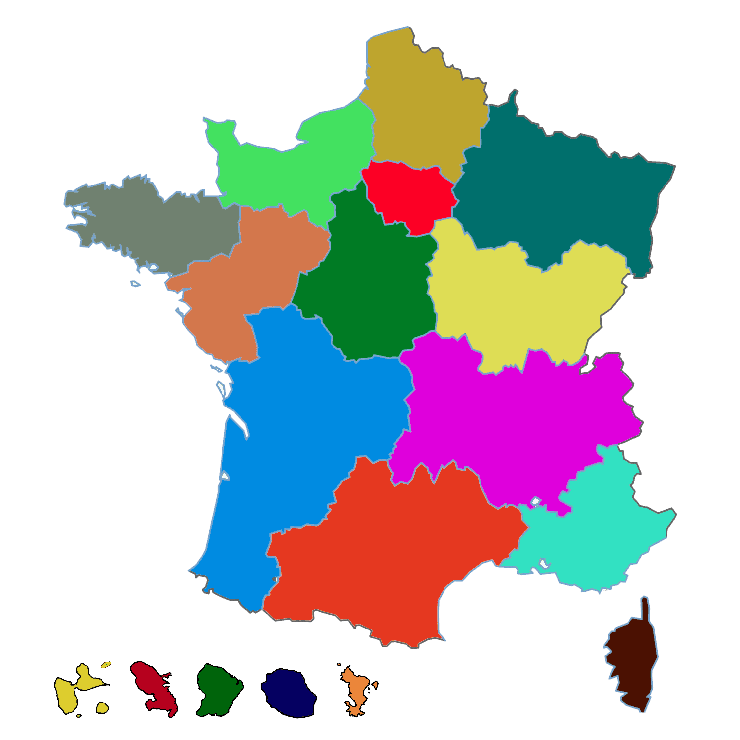 Carte des associations